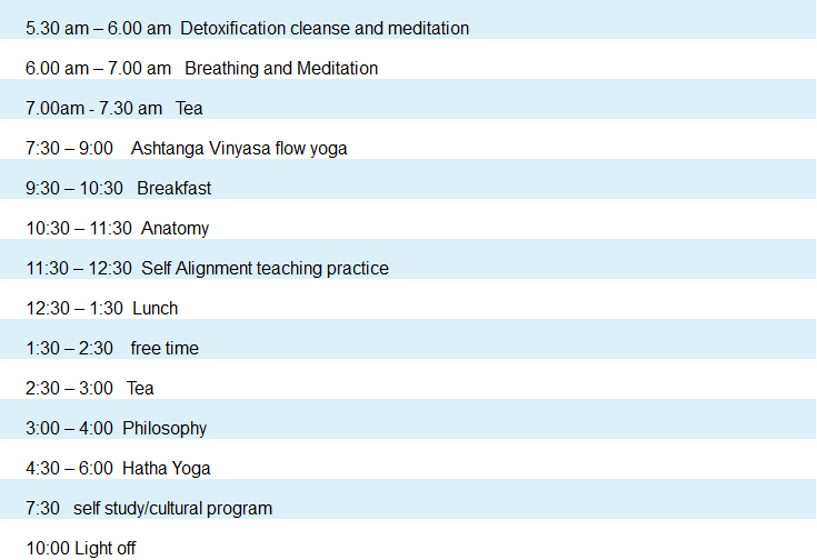 daily-class-scedule