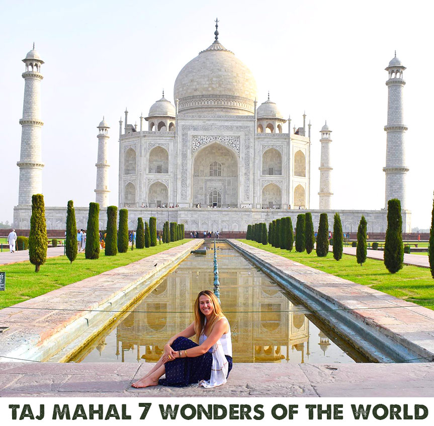 Travel to Taj Mahal India