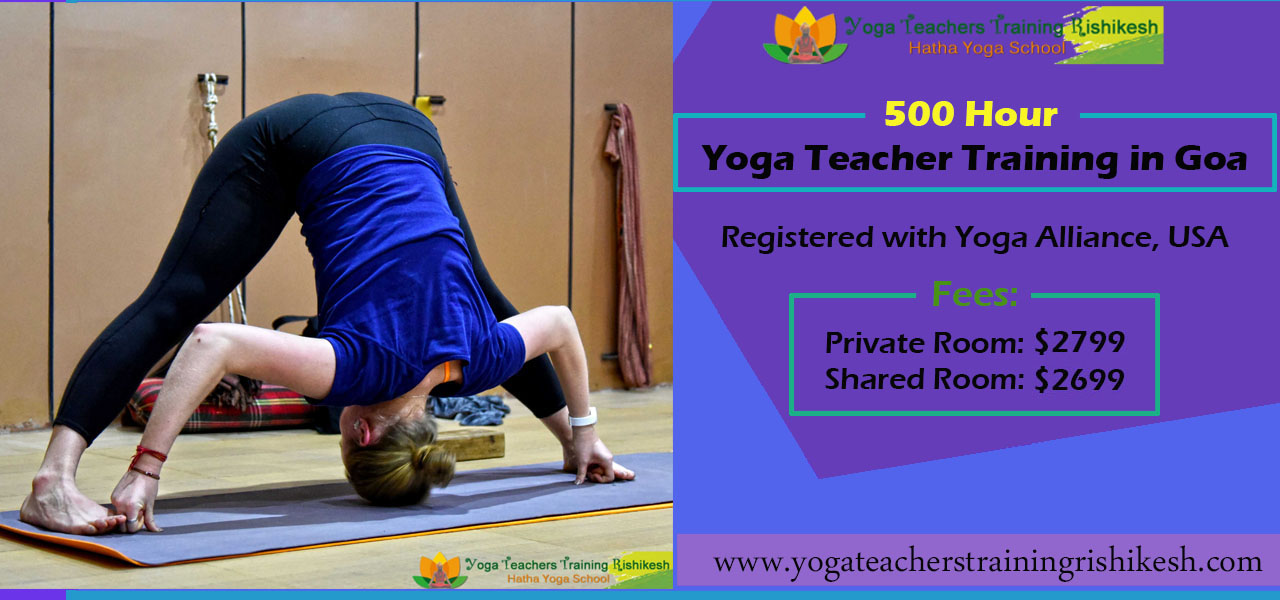 500 Hour yoga teacher training in goa