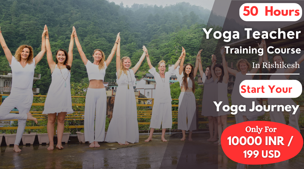 50 Hours Yoga Teacher Training in Rishikesh