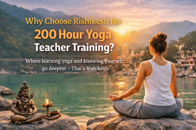 200 hour Yoga Teacher Training Course Rishikesh