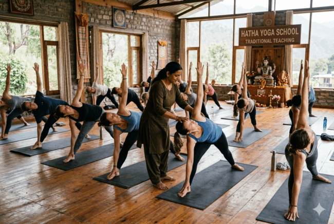 Yoga Retreat vs Yoga TTC Which One Is Right for You in rishikesh