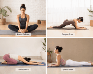 Yin Yoga butterfly pose
